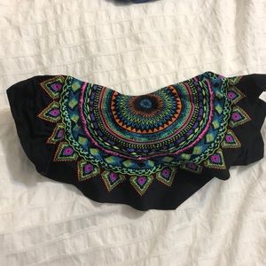 Target bandeau bikini top